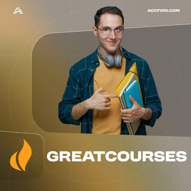 خرید اکانت گریت کورسِس Great Courses Plus