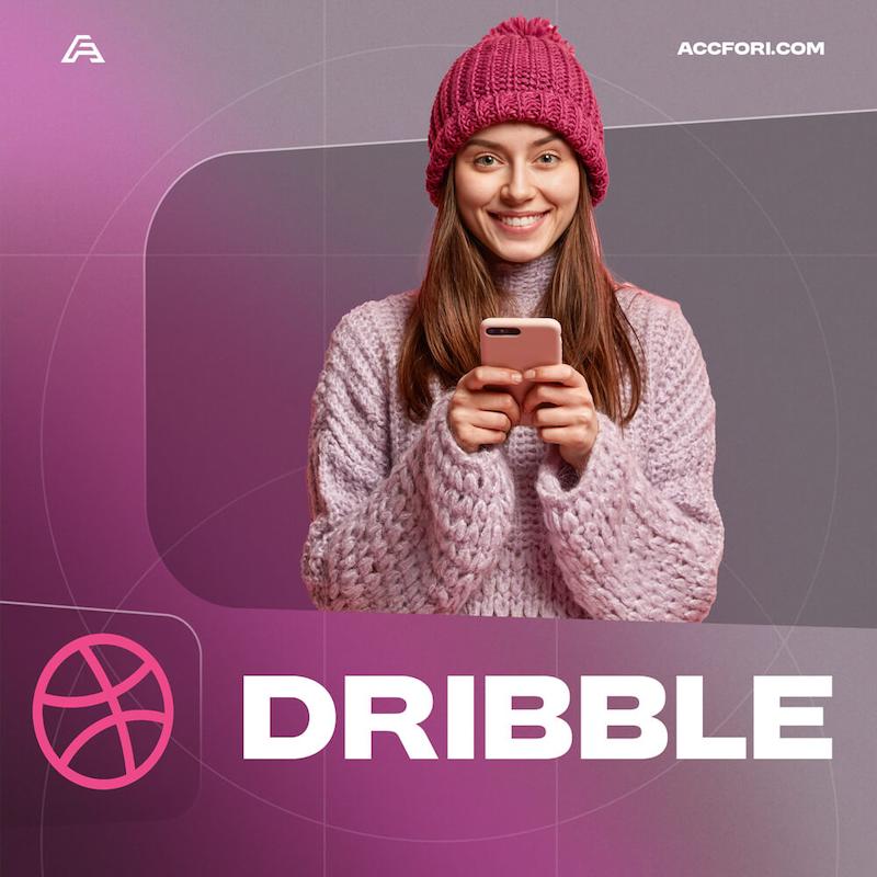 خرید اکانت Dribbble با ایمیل شما | تحویل فوری