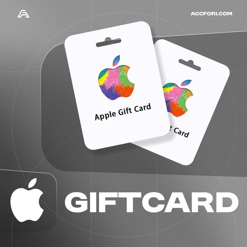 خرید گیفت کارت اپل (Apple Giftcard) - کلیه ریجن ها