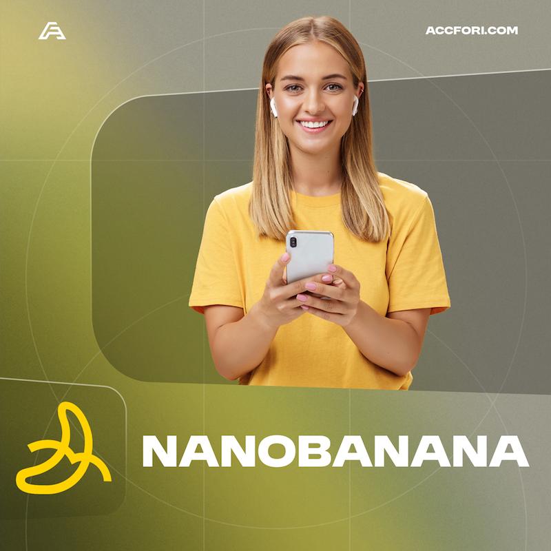 خرید اکانت نانو بانانا Nano Banana ارزان