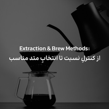 Extraction & Brew Methods: از کنترلِ نسبت تا انتخابِ متد مناسب