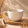فنجان قهوه و چای طرح شنی با طراحی سرامیکی زیبا مناسب سرو نوشیدنی های گرم