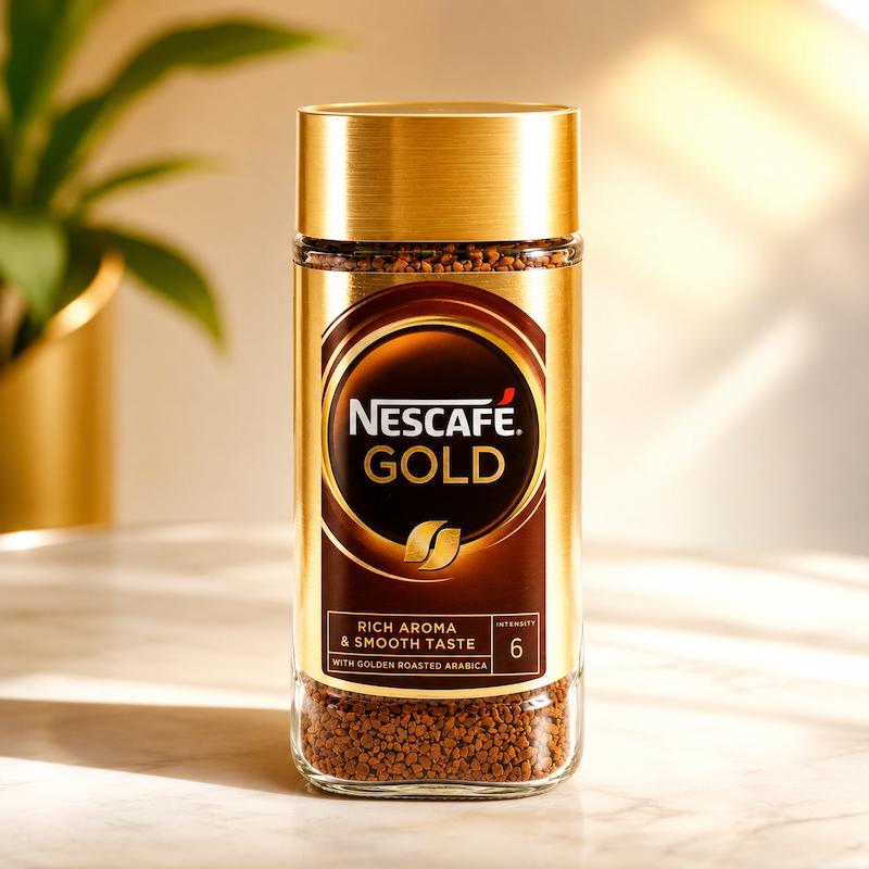 قهوه فوری نسکافه گلد ۱۹۰ گرم NESCAFÉ Gold