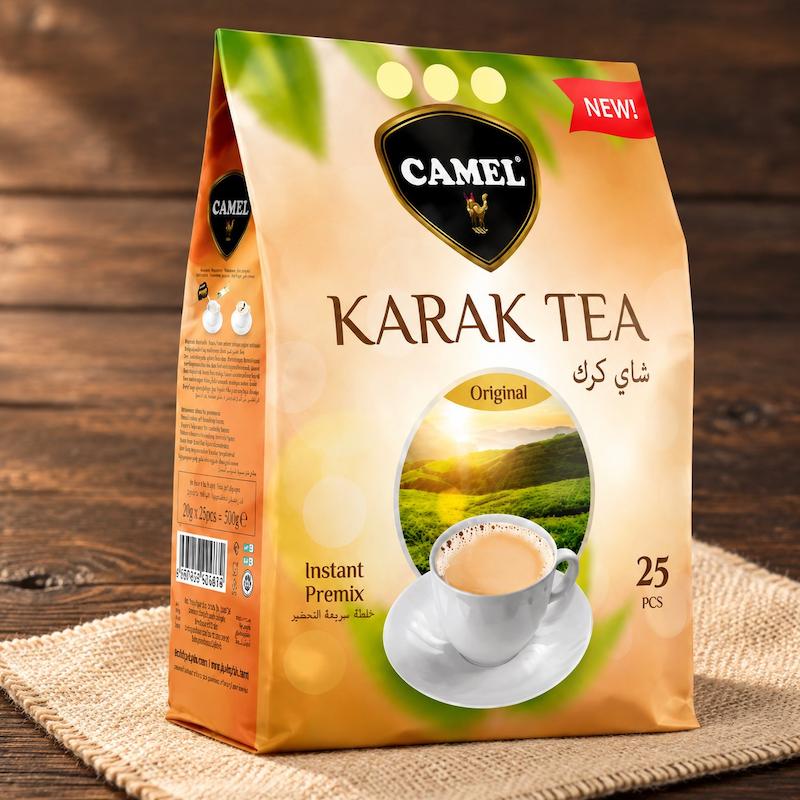چای کرک کمل ساده بسته ۲۵ عددی