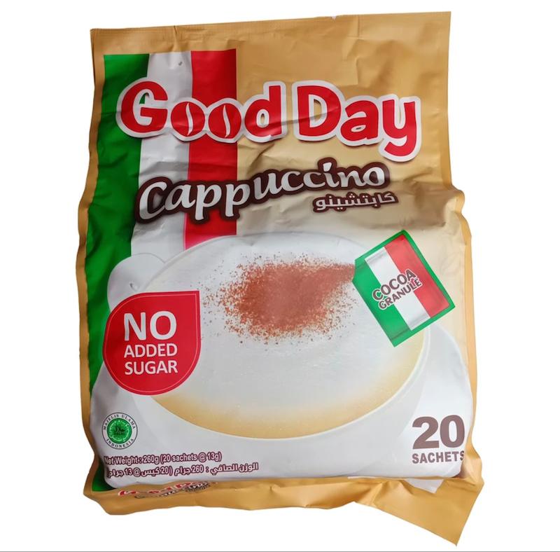 کاپوچینو بدون قند رژیمی گوددی بسته 20 عددی