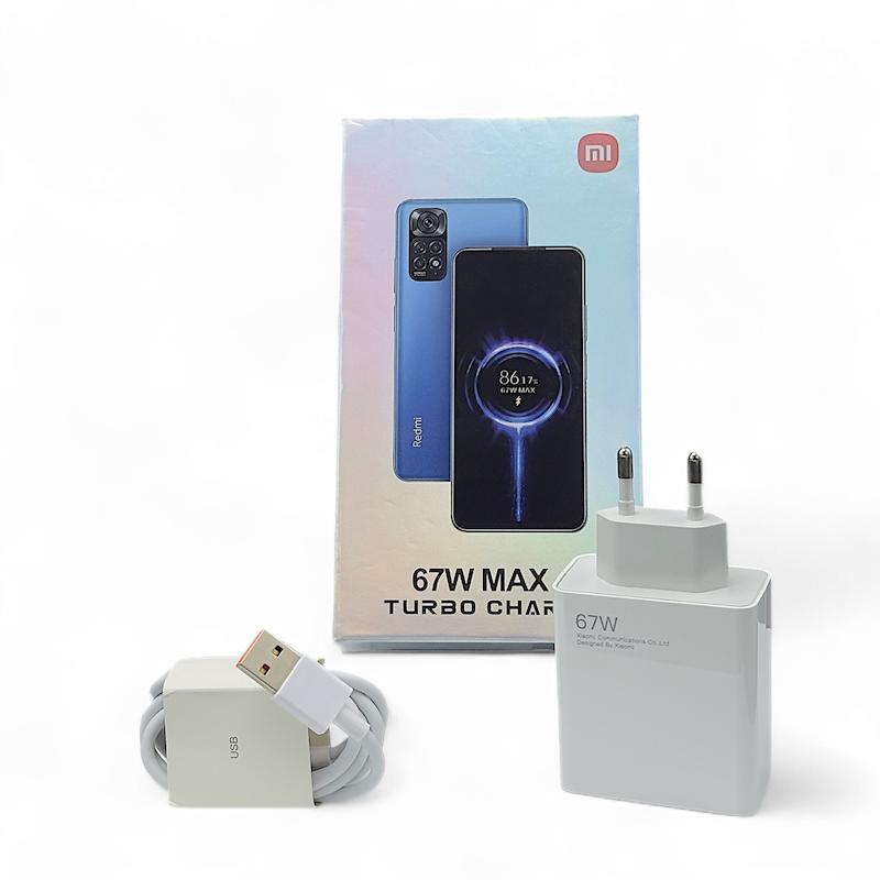 سرشارژر67W با جعبه شیائومی +  6 ماه گارانتی تعویض