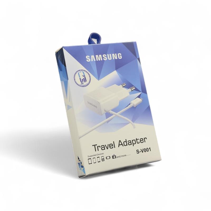 شارژر یکسره سامسونگ مدل s-v001 اصل