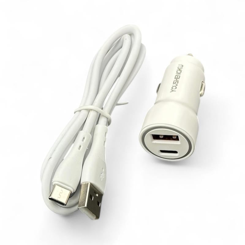 شارژر فندکی تايپ سی Y73