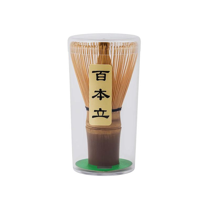 چاسن بامبو – همزن سنتی ماچا (Bamboo Matcha Whisk) -  بامبو قهوه‌ای