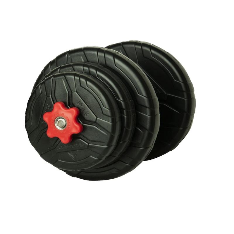 دمبل گرد قابل تنطیم وزن 7 کیلوگرم رادیس فیت مدل DVP-7Mix One Handle