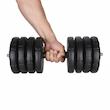دمبل رادیس فیت مدل Dvp 20-2500-one handle وزن 20 کیلوگرم