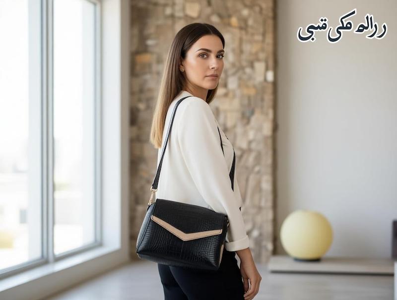کیف چرم زنانه دست دوز کد 918