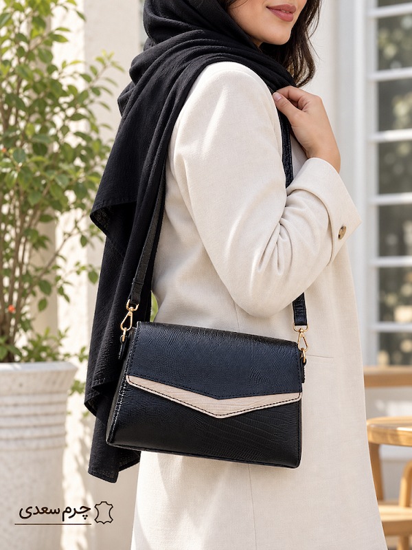 کیف چرم زنانه دست دوز کد 918
