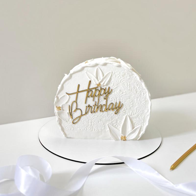 کیک تاپ فوروارد گل برجسته