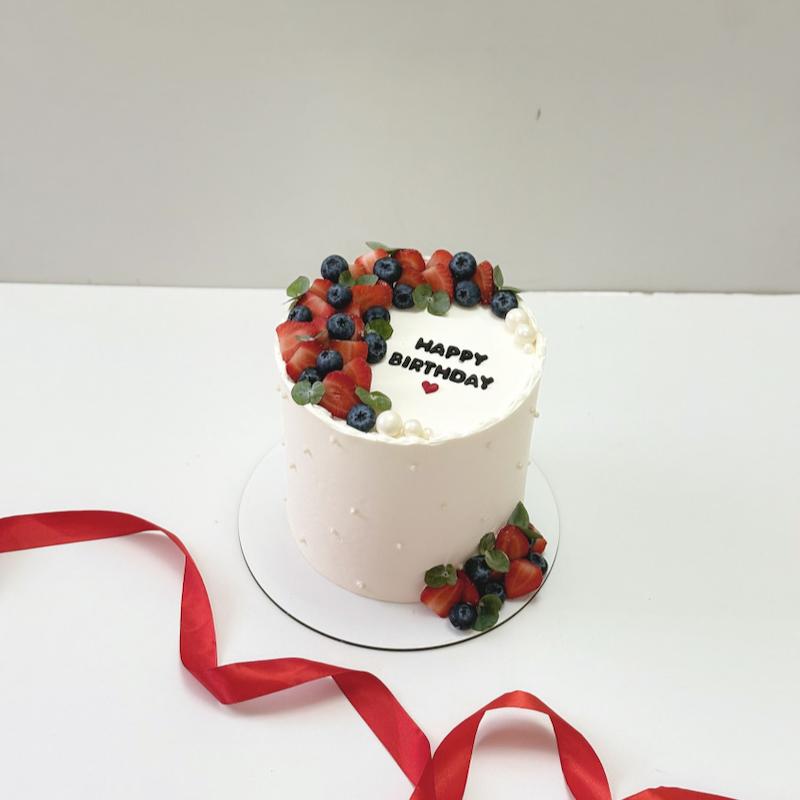 کیک لوکس میوه