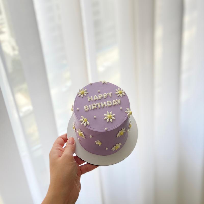 مینی کیک بابونه