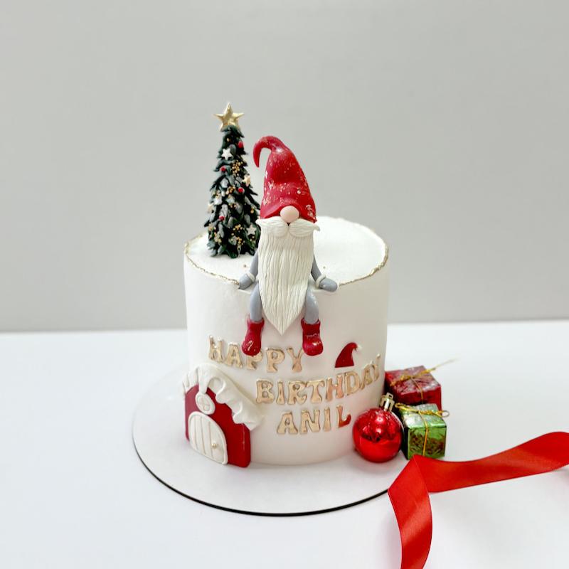 کیک کریسمسی فانتزی