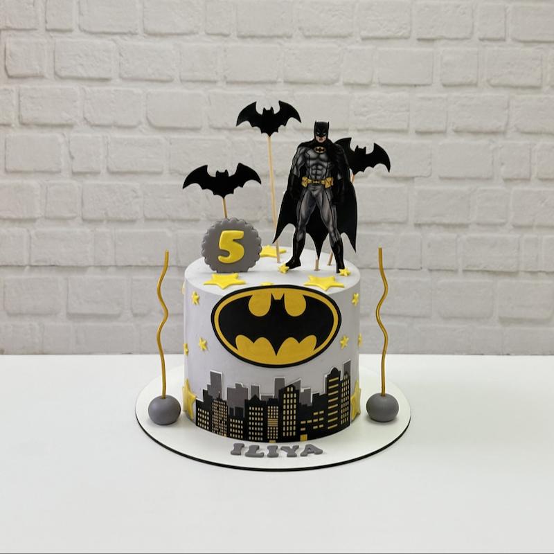 کیک بتمن تصویری