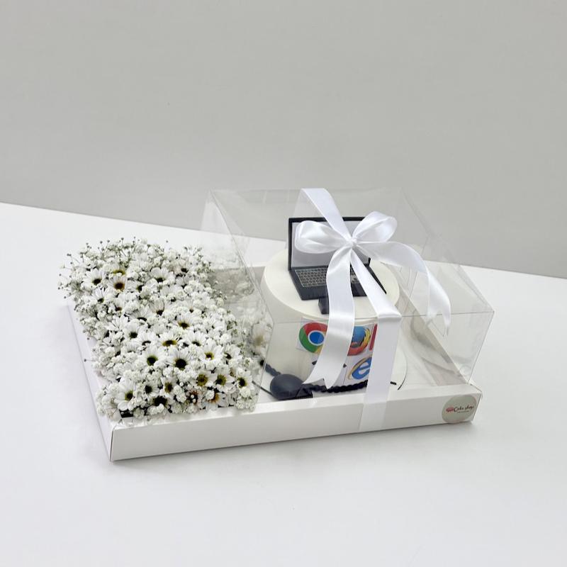 پک کیک و گل مهندس کامپیوتر