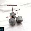 پایه گوشواره بتنی  Concrete earring stand