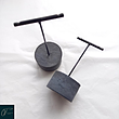 پایه گوشواره بتنی  Concrete earring stand