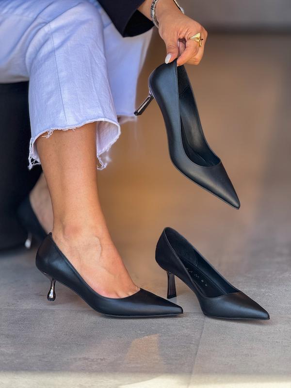 کفش مجلسی پریا پاشنه کروم