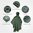 پانچو کوهنوردی ترا هایکر سه کاره TERRA HIKER Poncho