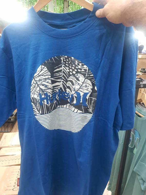 تی شرت طبیعت گردی و آفرود Hurley
