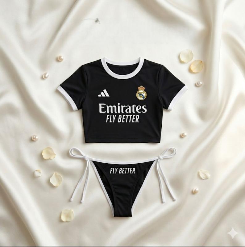 کیت ورزشی پینترستی  رئال مادرید دخترانه ⚽️✨️💅🏻