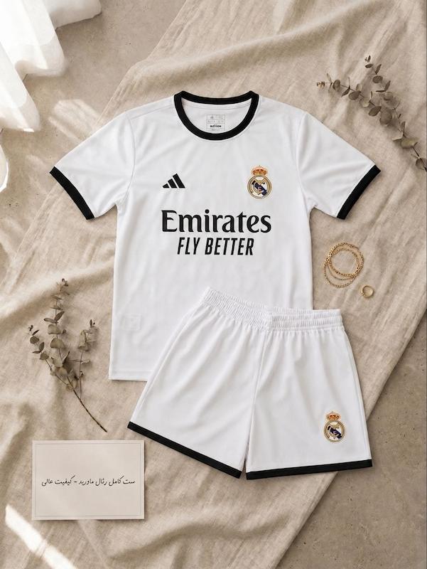 کیت ورزشی پینترستی  رئال مادرید دخترانه ⚽️🎀✨️   