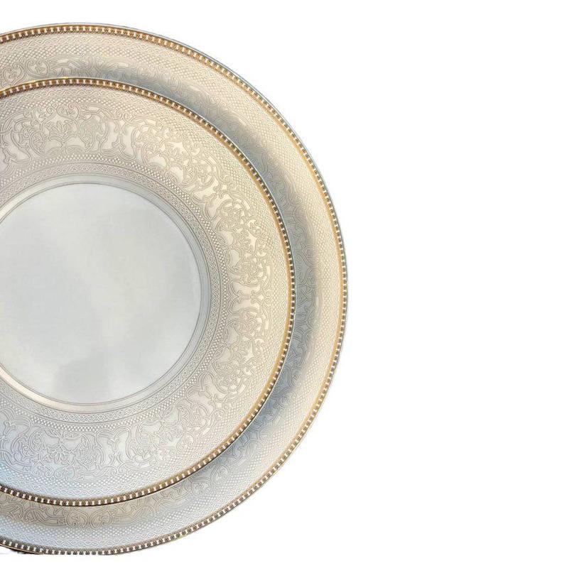 سرویس چینی لورین طرح انحصاری دلژین طلایی