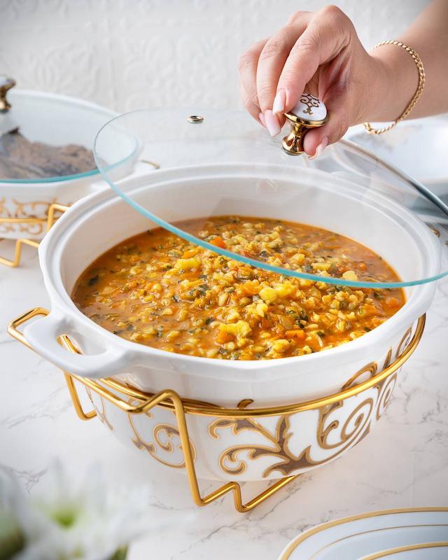 سوفله گرد چینی طرح رومئو 