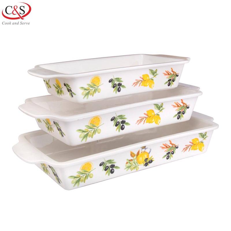 مالاگا تابه مستطیل C&s طرح لیمو