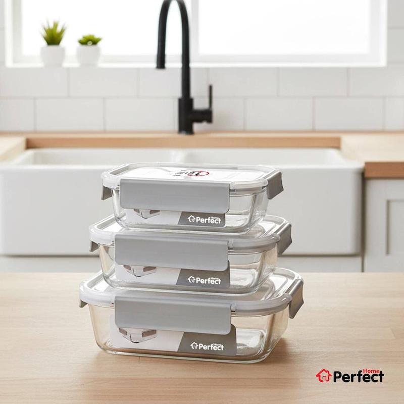 ست سه عددی ظروف نگهدارنده پرفکت