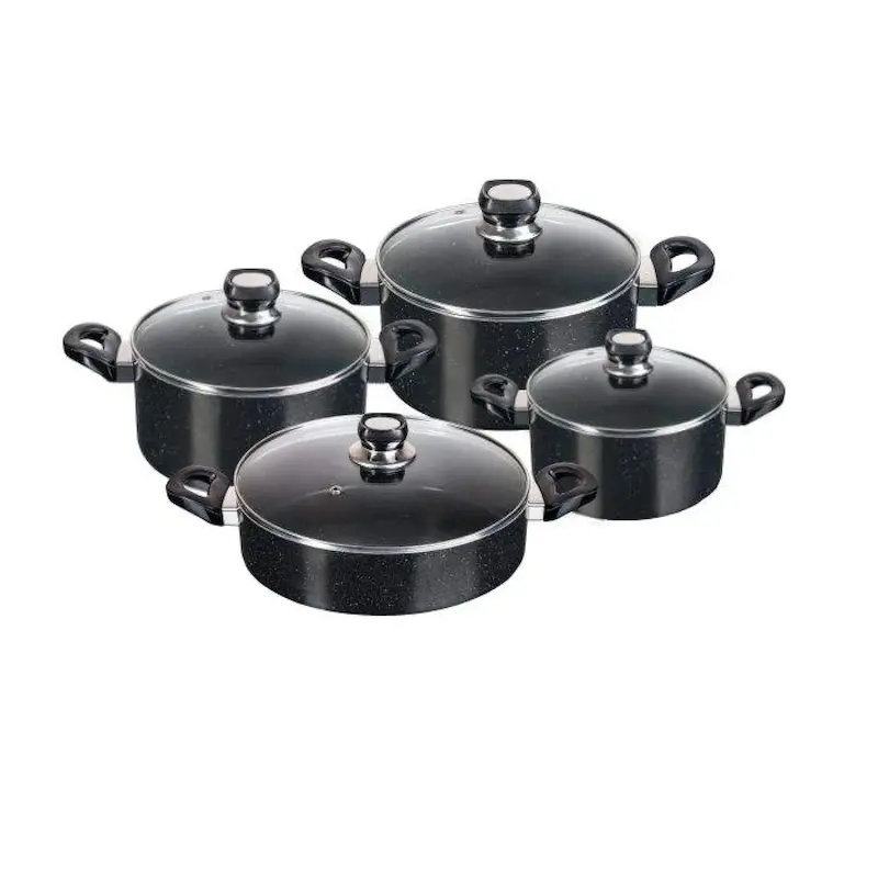 سرویس قابلمه 8 پارچه گرانیت تیارا مدل ملینا