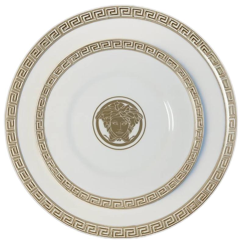 سرویس چینی لورین 128 پارچه ورساچه طلایی