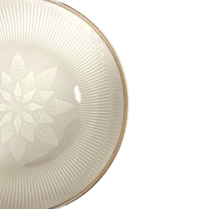 سرویس چینی لورین 128 پارچه ایسان طلایی