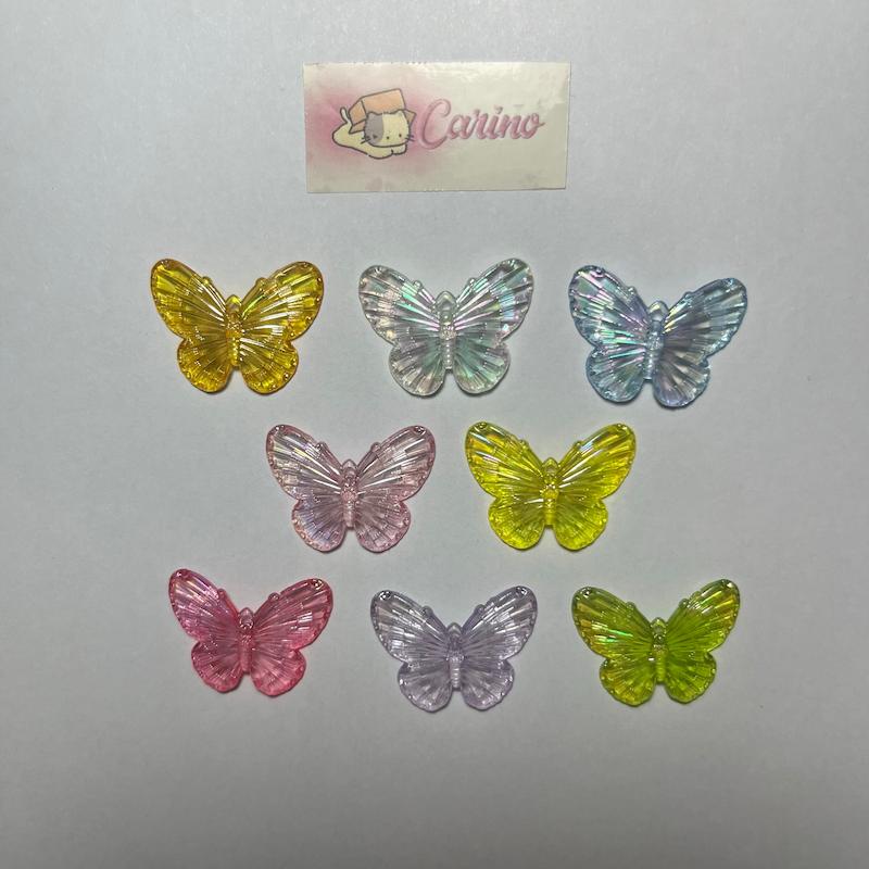 آویز پروانه رنگی