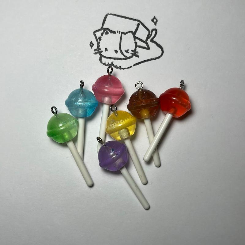 آویز ابنبات چوبی گرد