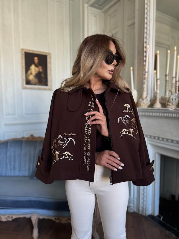 پالتو يوتا قهوه اى 