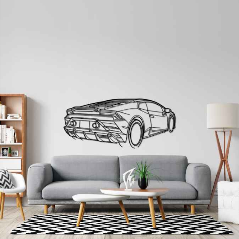 تابلو خطی لامبورگینی هوراکان