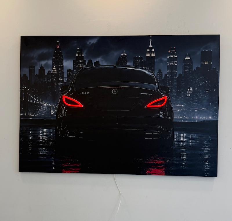 تابلو عکس بنز CLS 