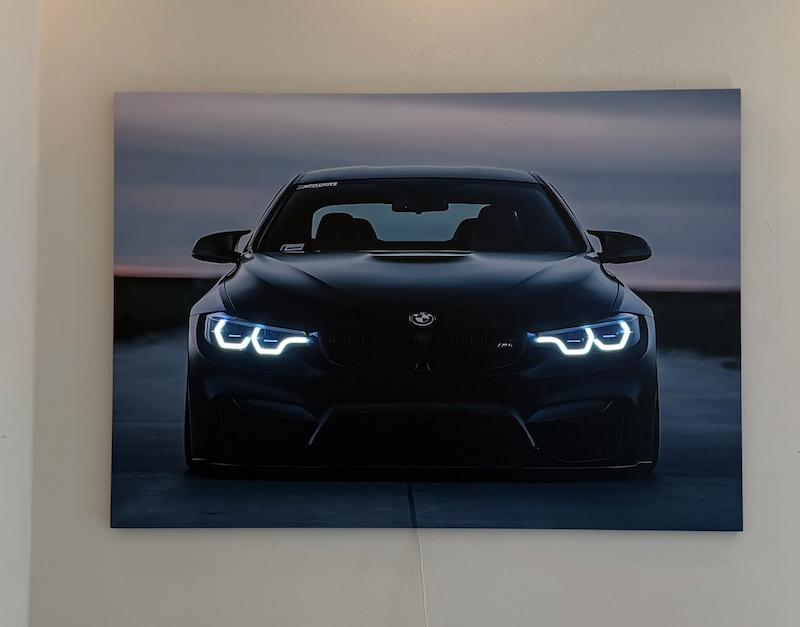 تابلو عکس بی ام و M4