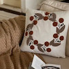کوسن مخمل پانچ دوزی