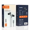 هندزفری سیمی پرودو مدل PORODO SOUNDTEC EARPHONES PD-STWLEP042-BK