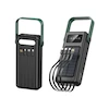 پاوربانک خورشیدی 30000 میلی آمپر گرین لاین مدل GREEN LION SOLAR MAX GNSLRPB30KBK