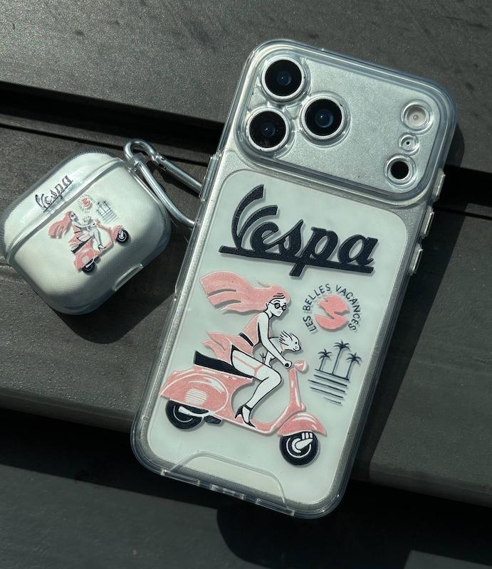 قاب آیفون pink vespa