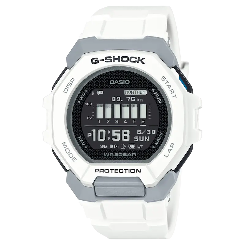 ساعت مچی جی‌شاک کاسیو مدل GBD-300 | G-SQUAD | نمایشگر MIP | بلوتوث | ضد ضربه | ضد آب ۲۰۰ متر