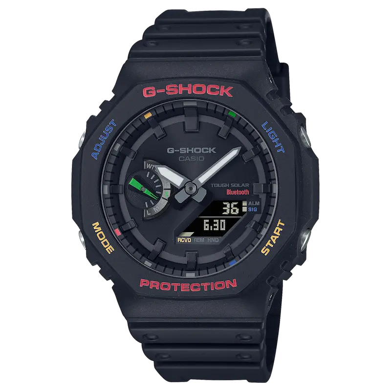 ساعت مچی کاسیو جی‌شاک مدل GA-B2100FC | سولار بلوتوث | Carbon Core Guard | ضد آب 200 متر