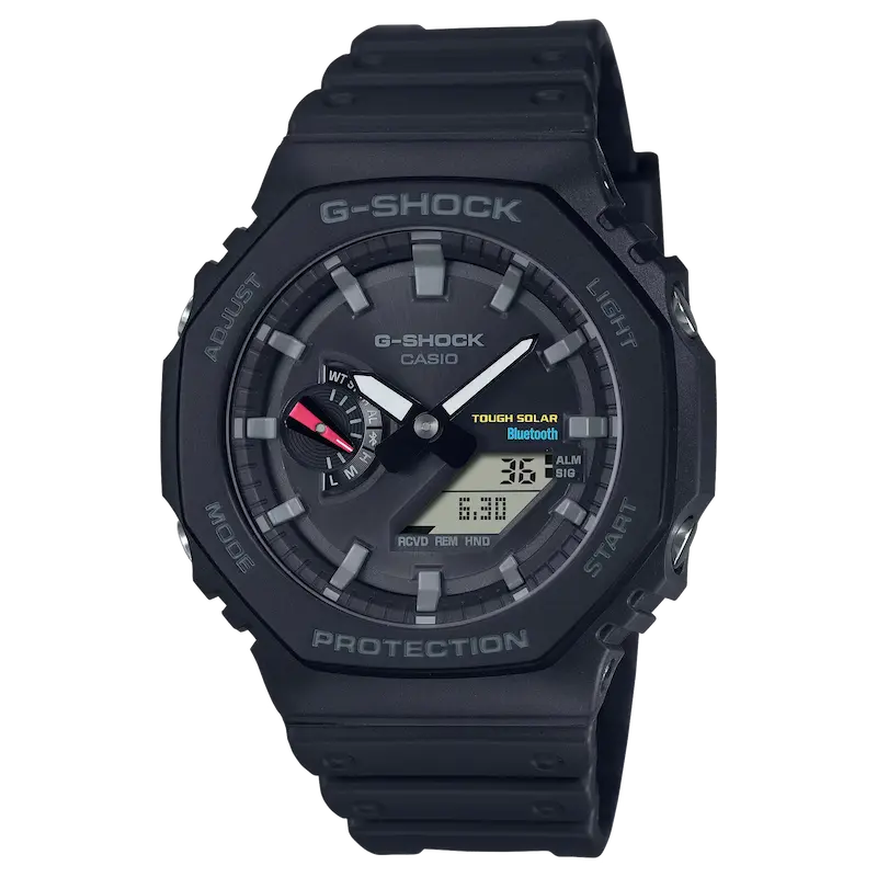 ساعت مچی کاسیو جی‌شاک مدل GA-B2100 | سولار بلوتوث | Carbon Core Guard | ضد آب 200 متر